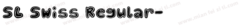 SL Swiss Regular字体转换